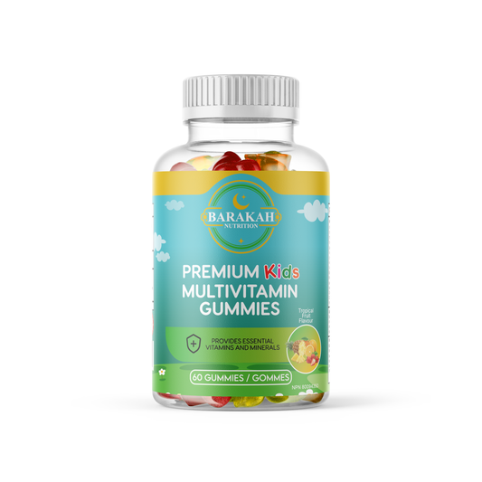 Premium Kids Multivitamin Gummies - Tropical Fruit (60ct)