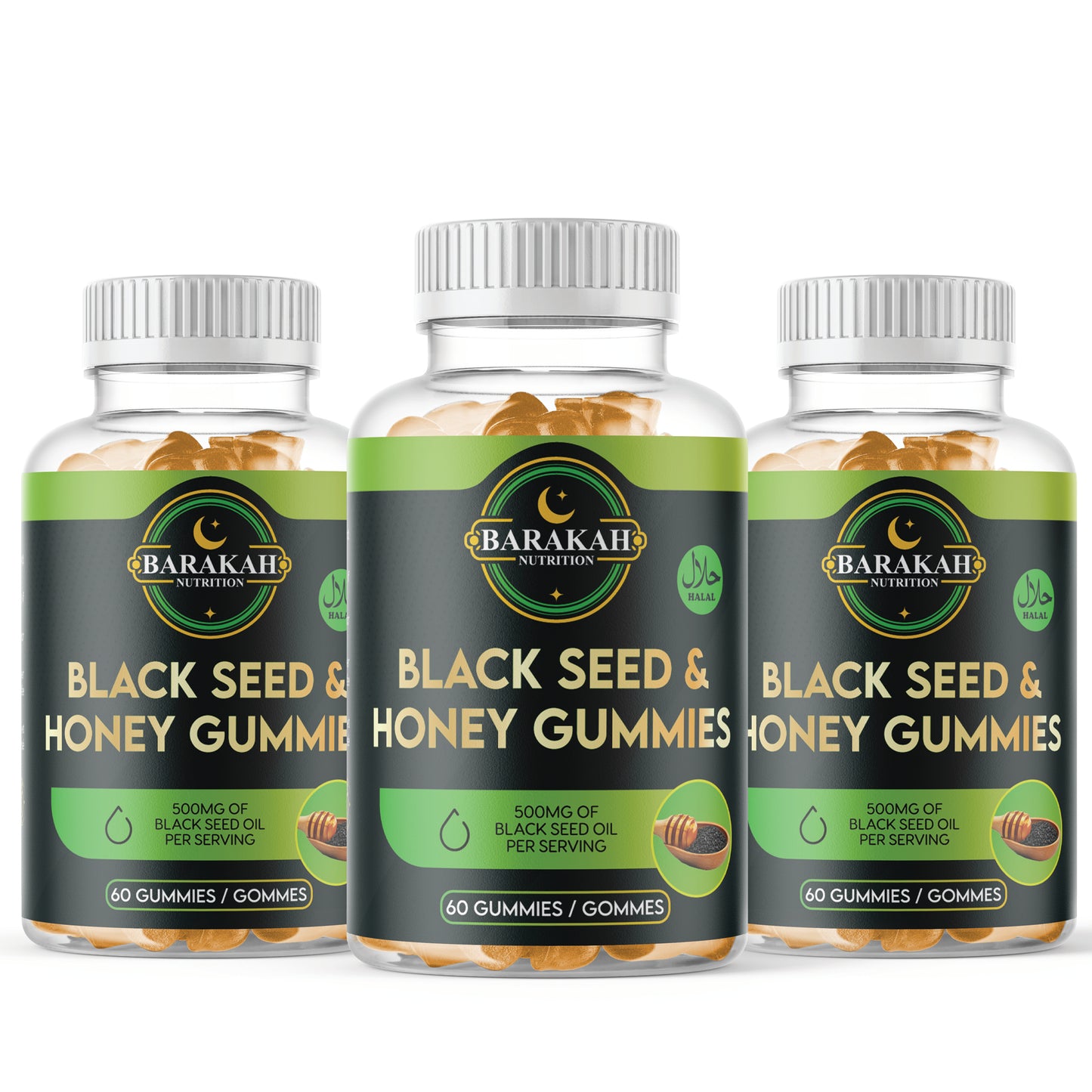 Black Seed & Honey Gummies - 3-Pack