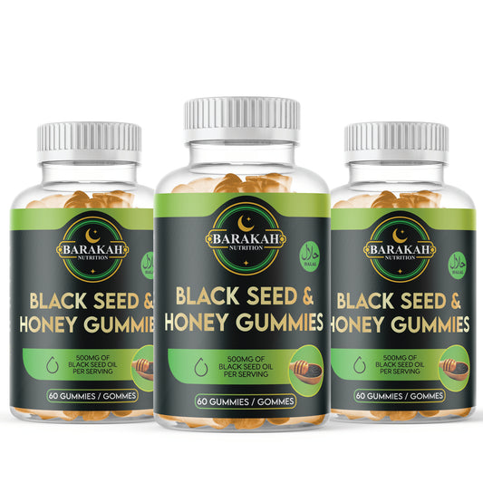 Black Seed & Honey Gummies - 3-Pack